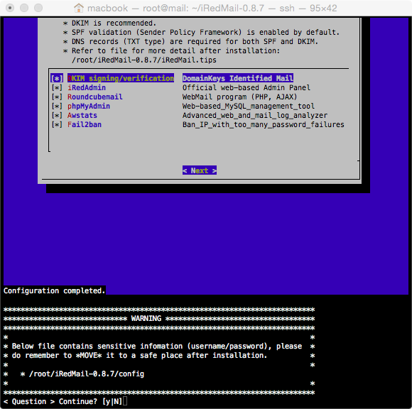 config complete config complete